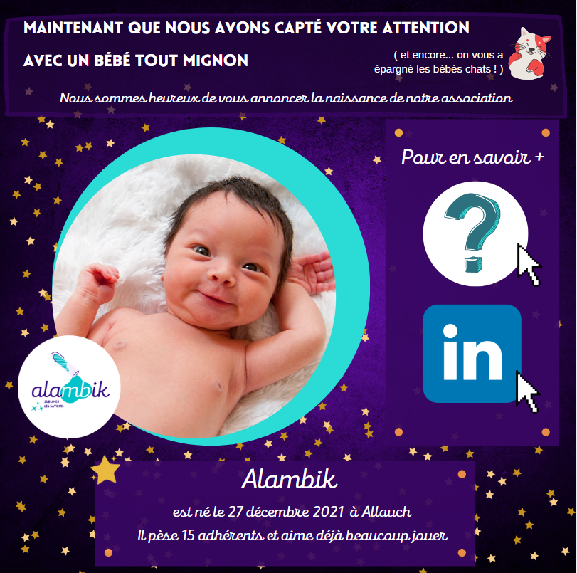 Faire-Part de naissance de l'association